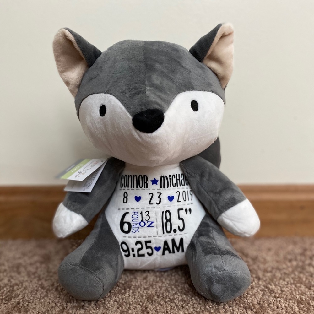 Personalized Birth Stat Stuffies! - Picture 3 of 8
